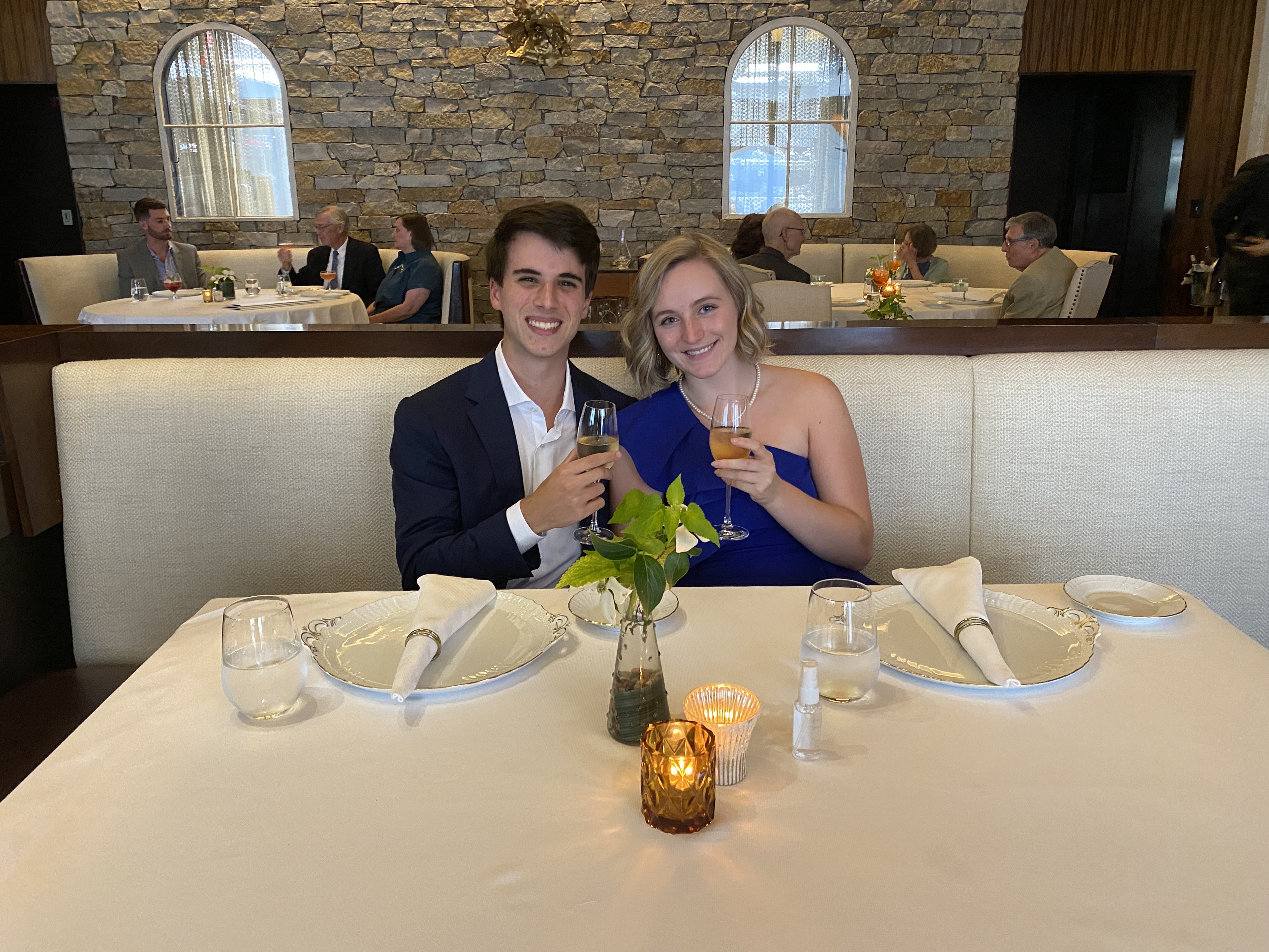 Anniversary dinner at Fiola, DC